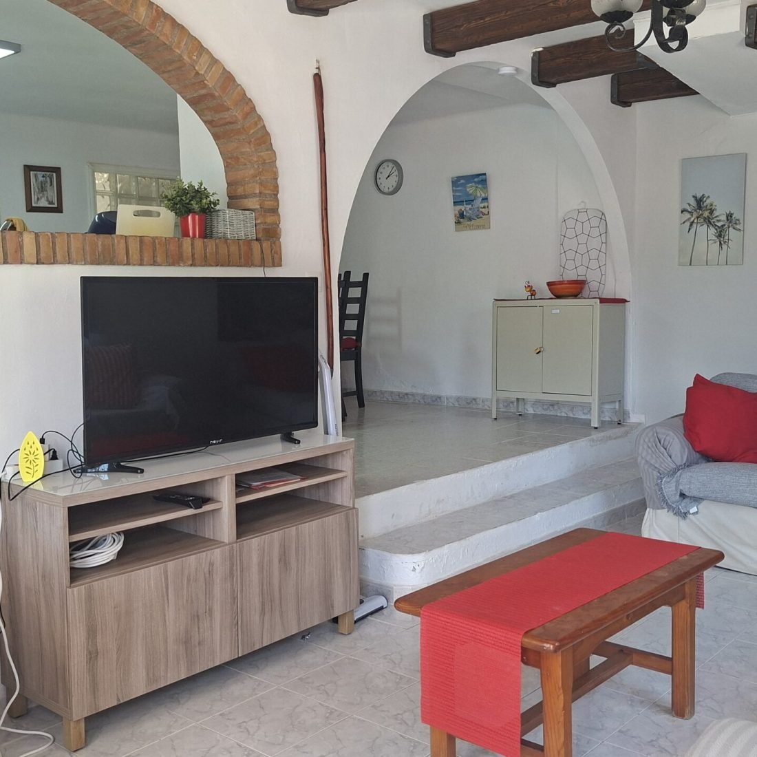 door to sitting room
